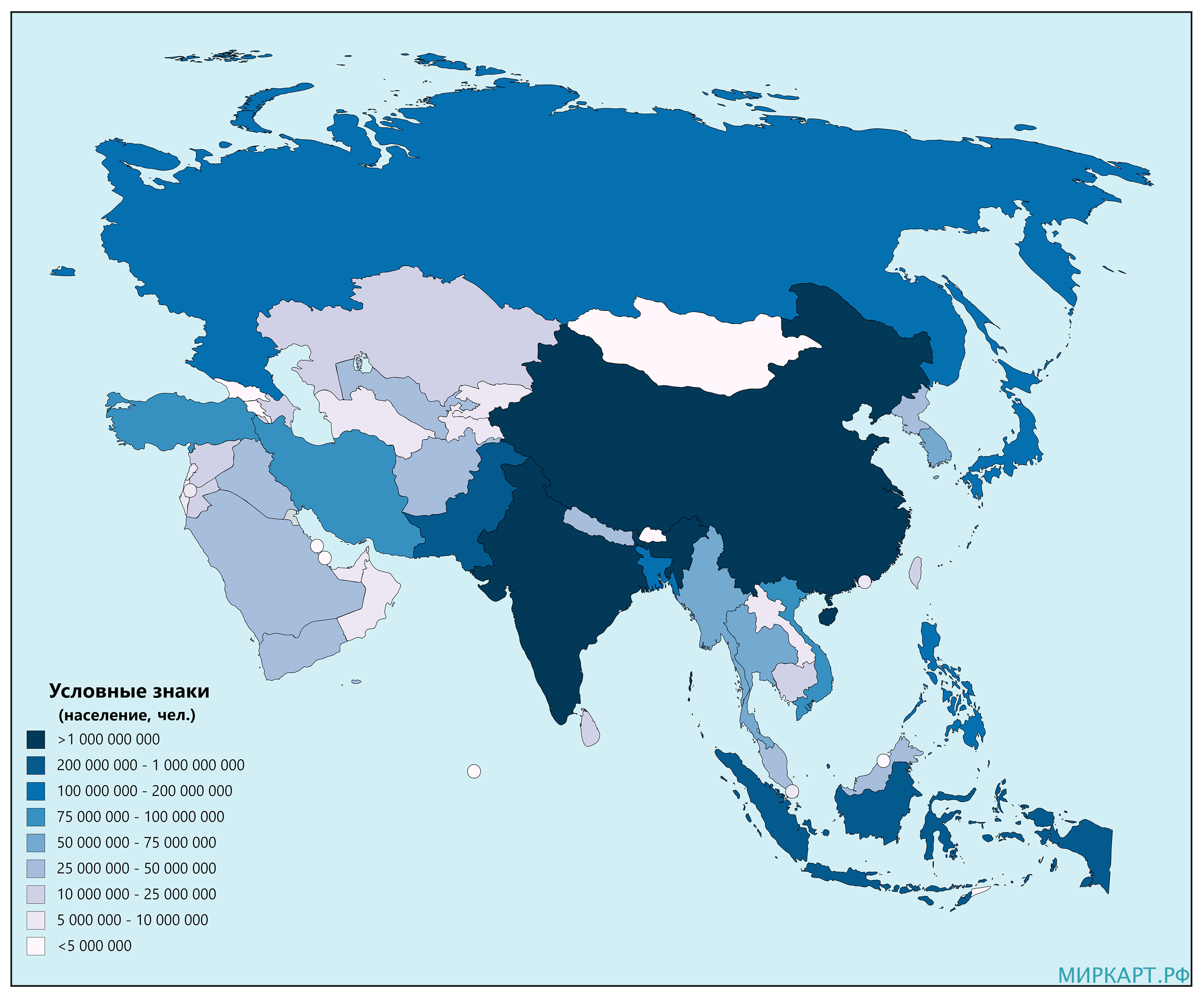 Крупные страны азии по численности. Страны по численности населения 2022 карта. Численность населения Азии по странам на карте. Карта плотности населения стран Азии. Население Азии 2023.